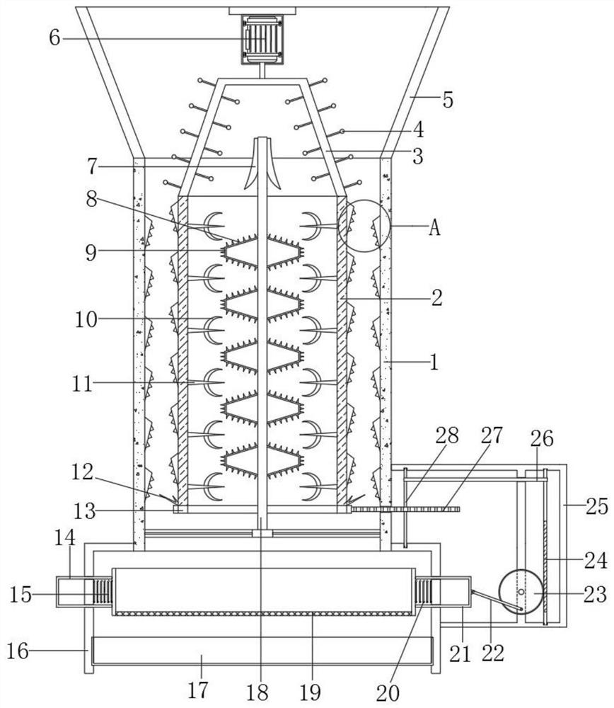 Crushing and separating equipment for waste plastic regeneration and crushing and separating method of crushing and separating equipment