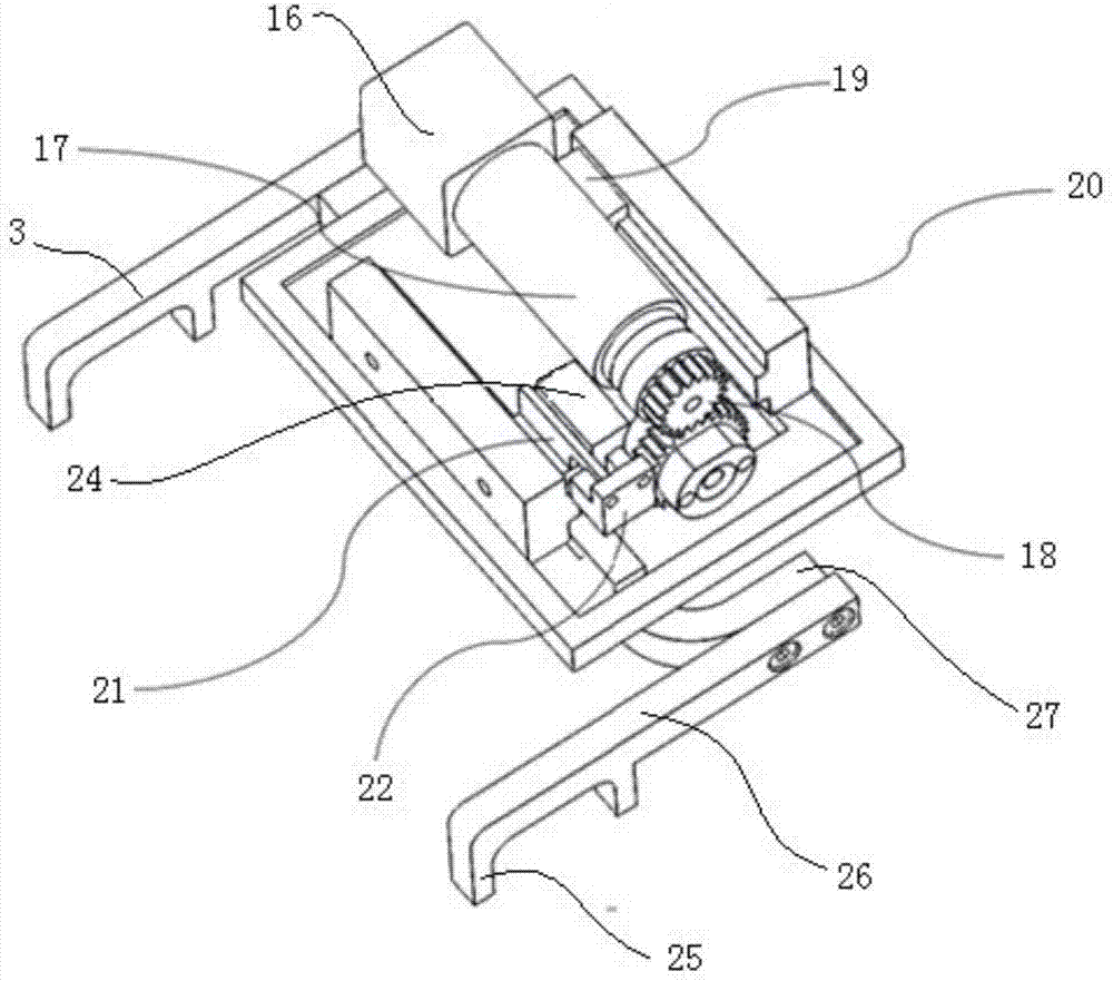 Self-locking intelligent mechanical gripper for high-throughput nucleic acid sample pipetting workstation