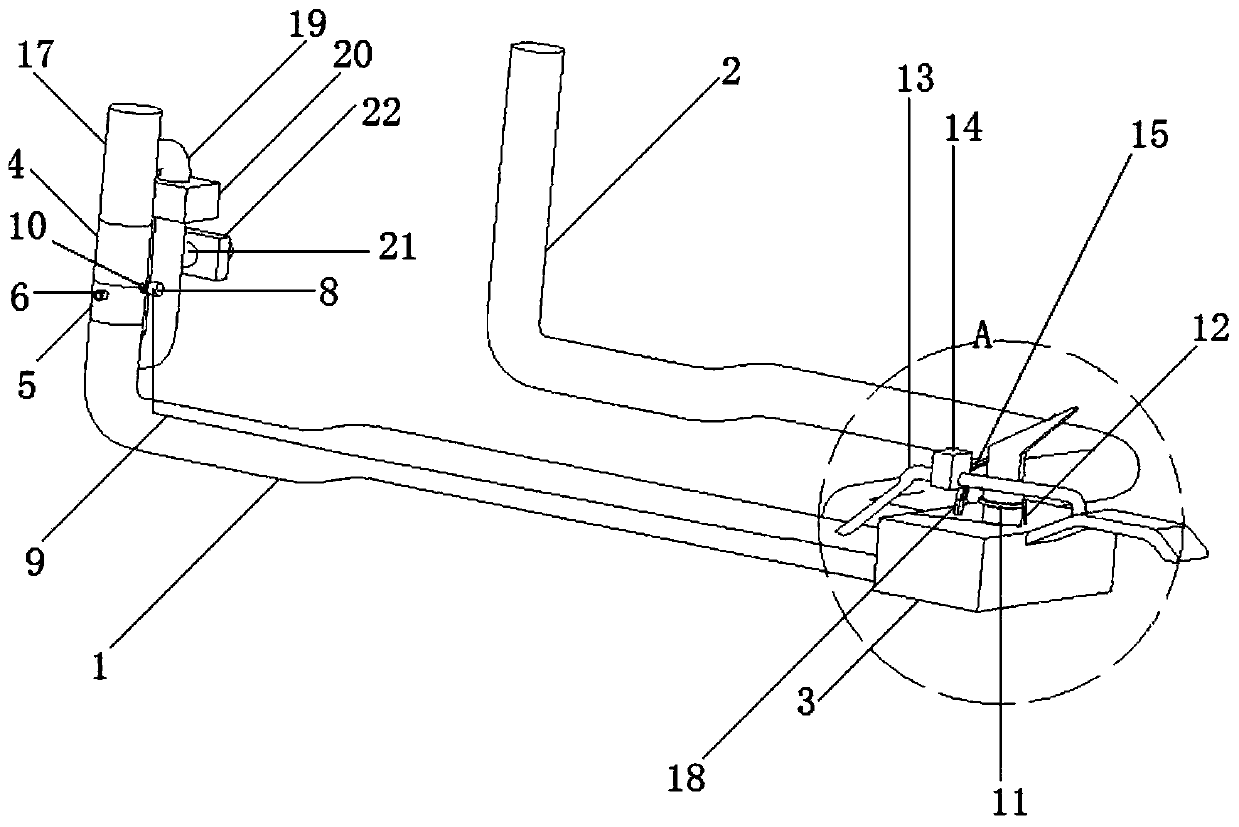 Drainage system of water heater