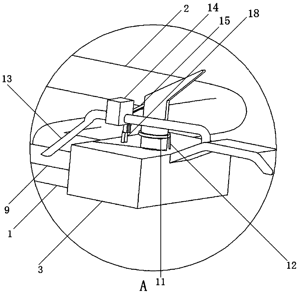 Drainage system of water heater