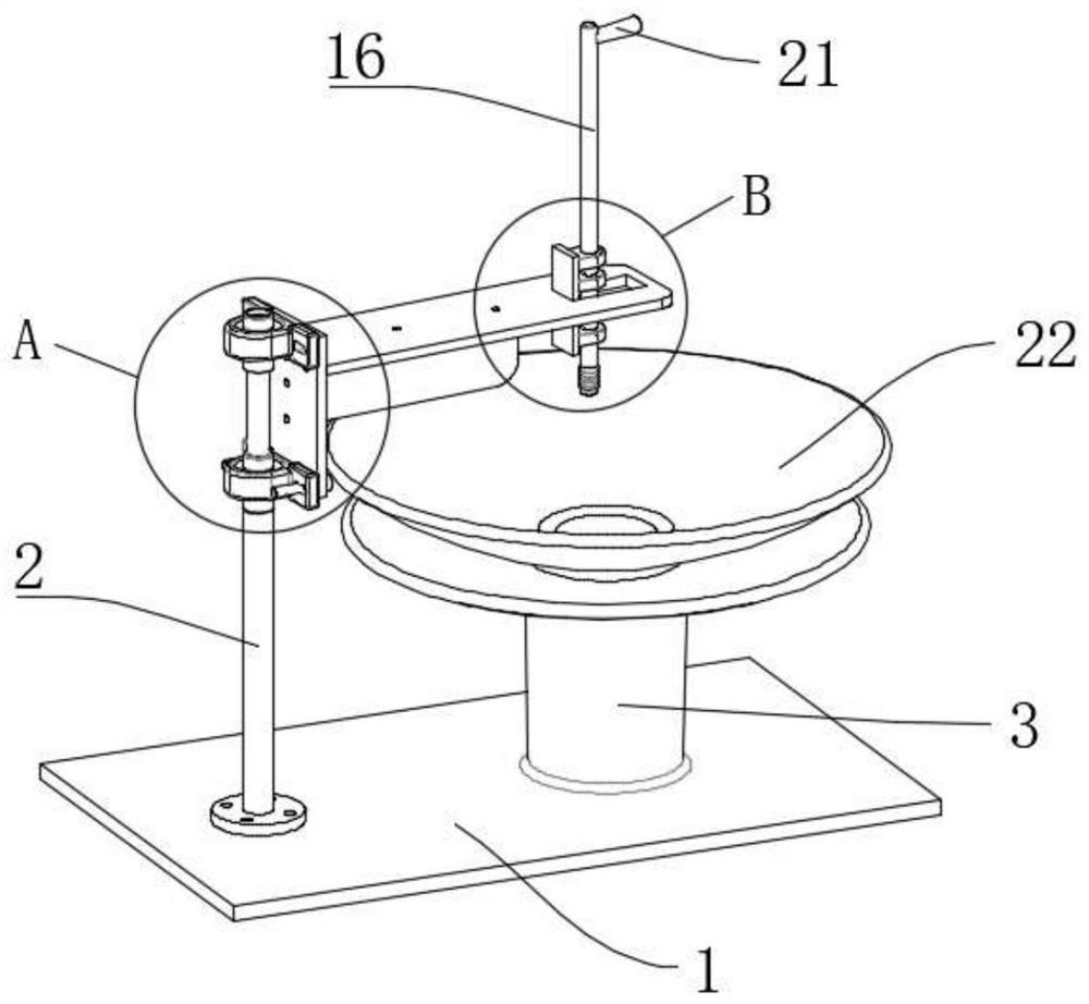 Cylindrical insulator inner hole groove rolling machine