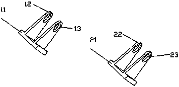 Outdoor retractable clothes airing rod device