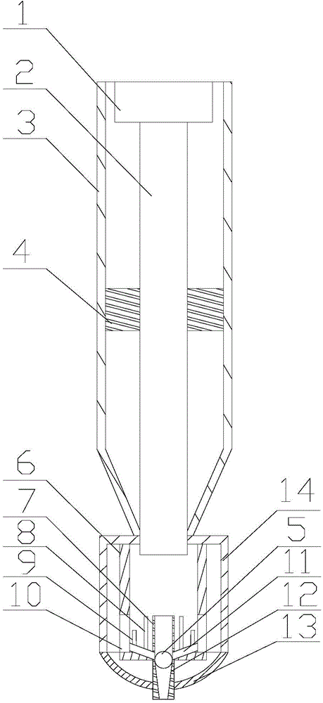 Quick sand-prevention oil extraction device