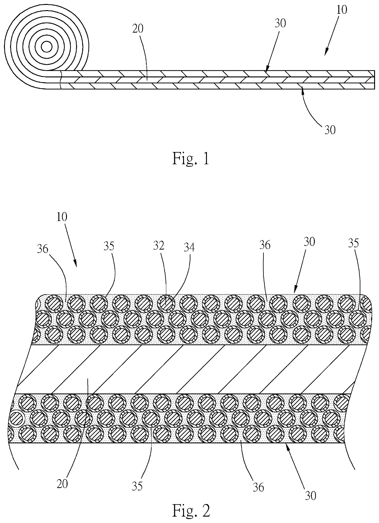 High-brightness luminescent yarn and manufacturing method thereof