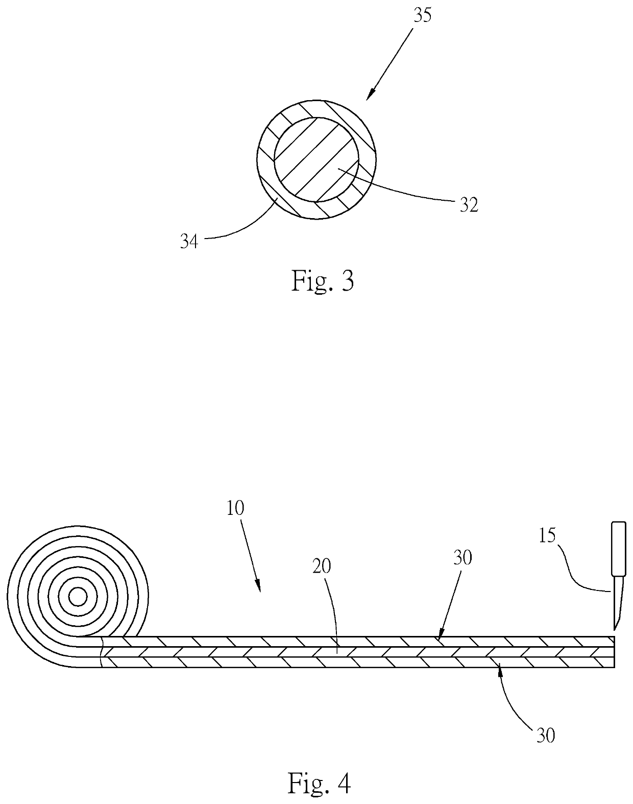 High-brightness luminescent yarn and manufacturing method thereof