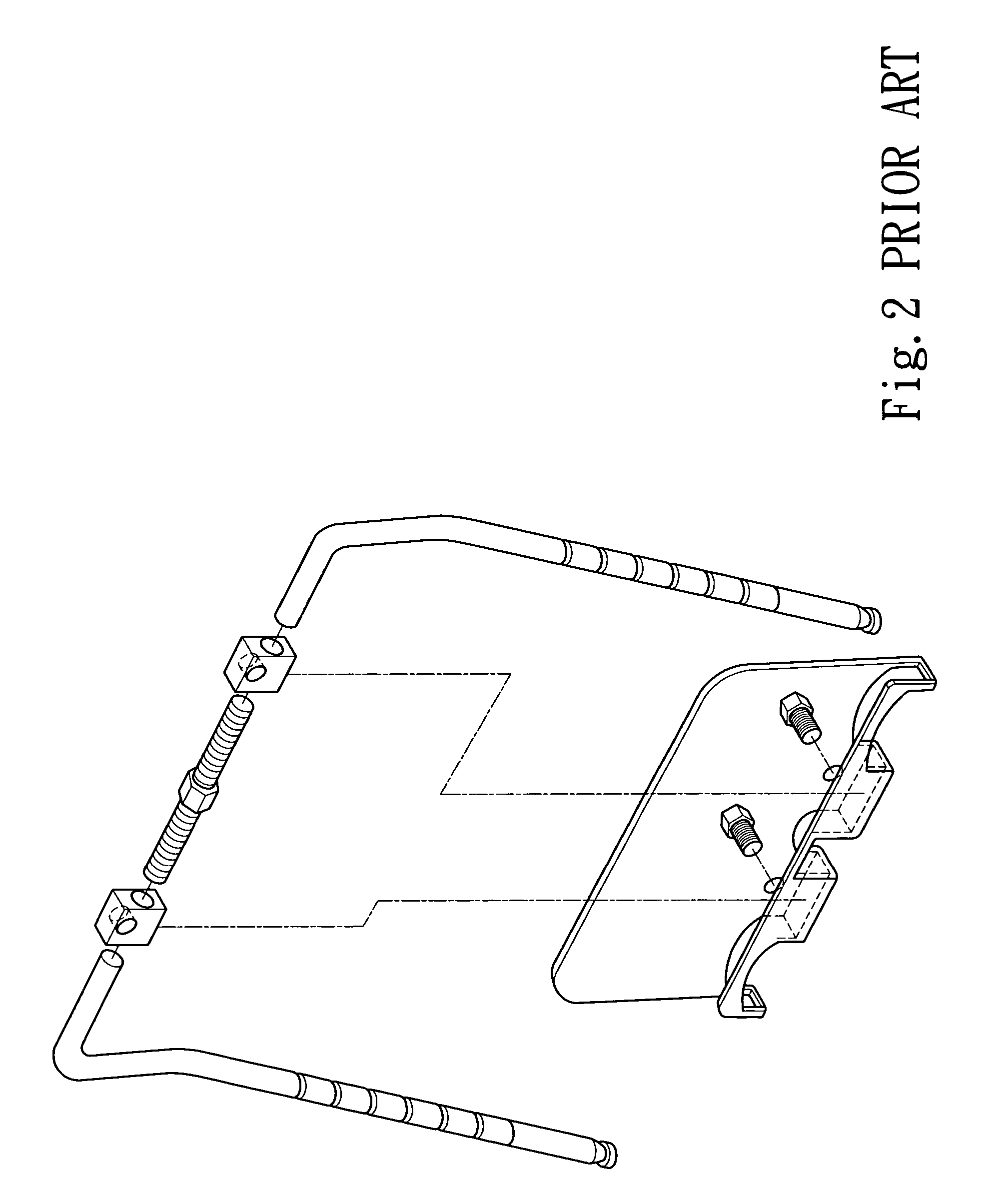 Adjustable headrest bracket