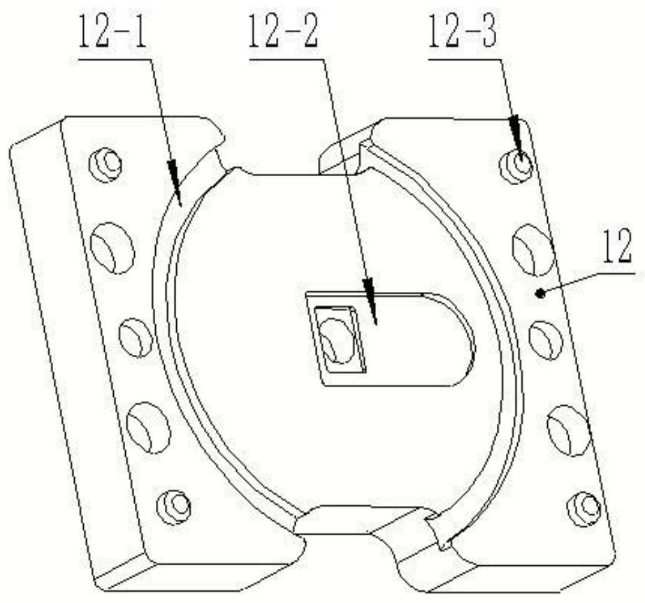 Air compression bipolar pump valve plate assembling device