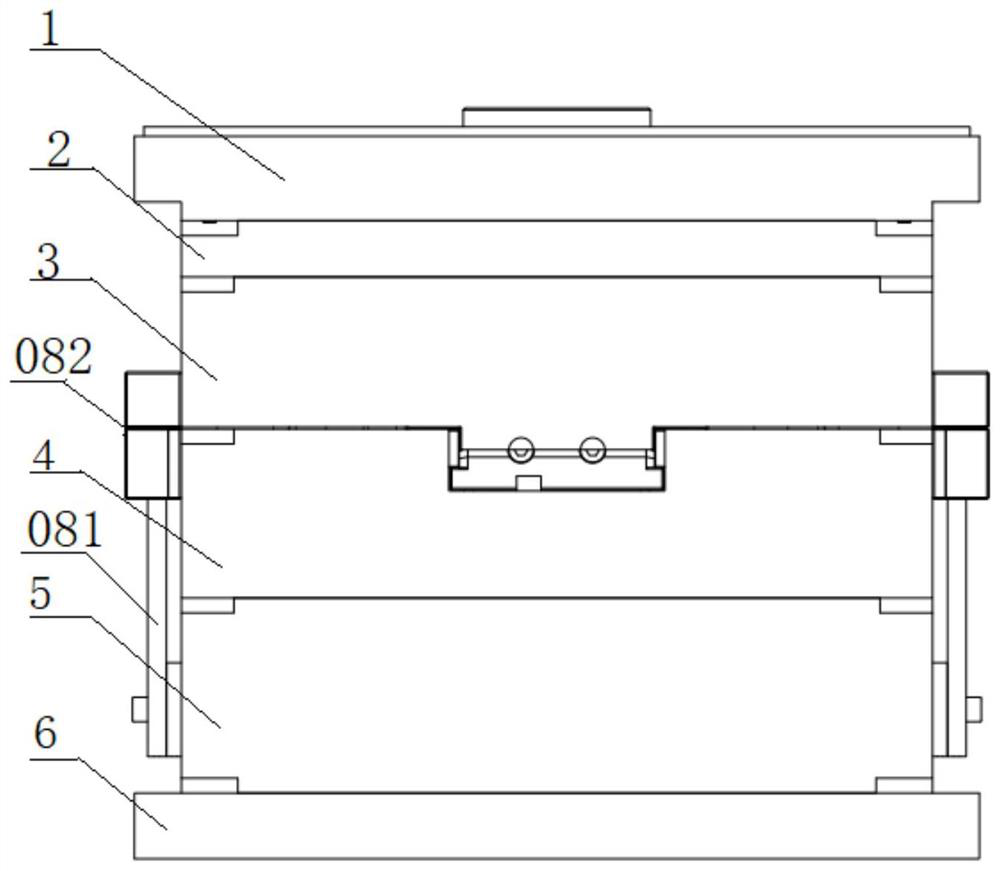 Deep-hole plate preparation mold and method