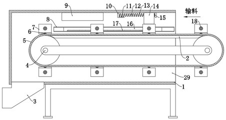 A spraying device for eps line processing