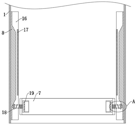 A spraying device for eps line processing