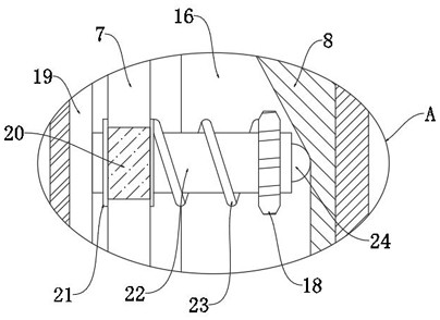 A spraying device for eps line processing