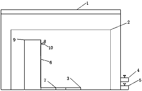 Asphalt material self-healing performance evaluation device and method