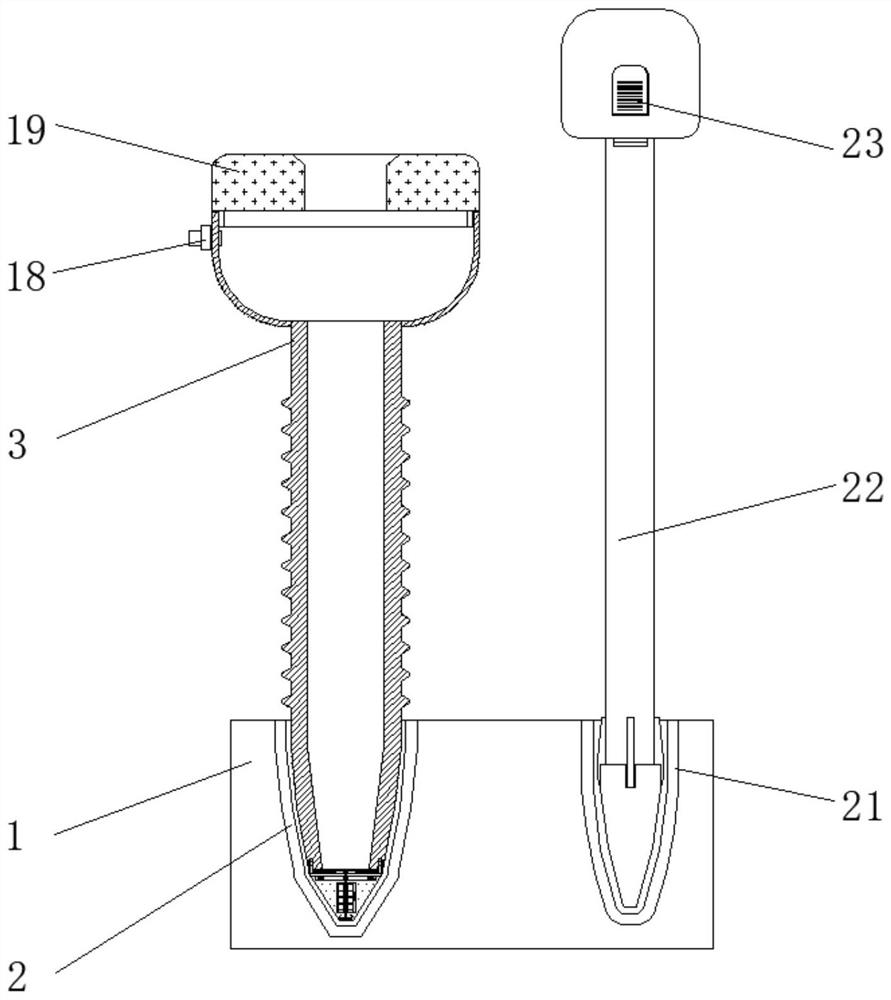 Visual puncture outfit capable of adjusting shooting angle