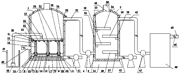 Desulfurization device for petroleum smelting and operation method of device