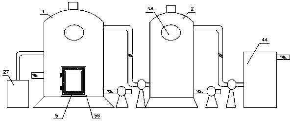 Desulfurization device for petroleum smelting and operation method of device