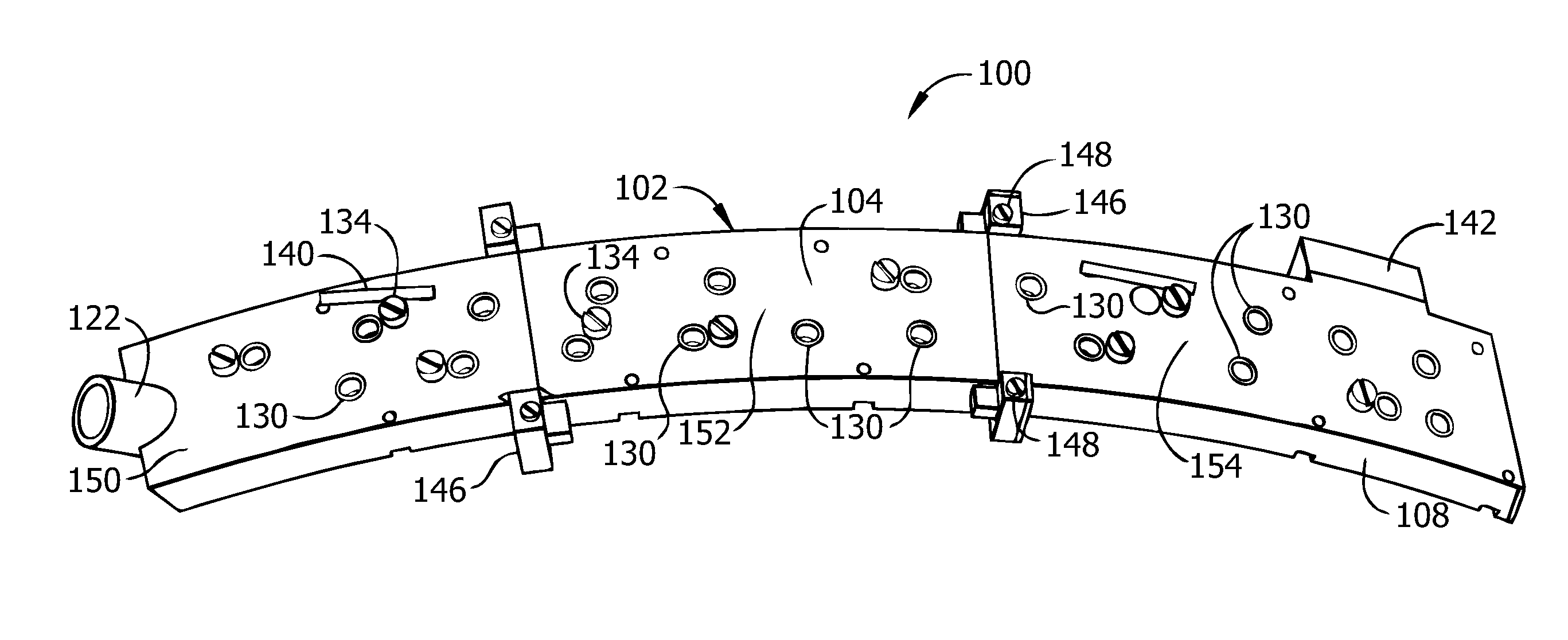 Drill template with integral vacuum attach having plugs