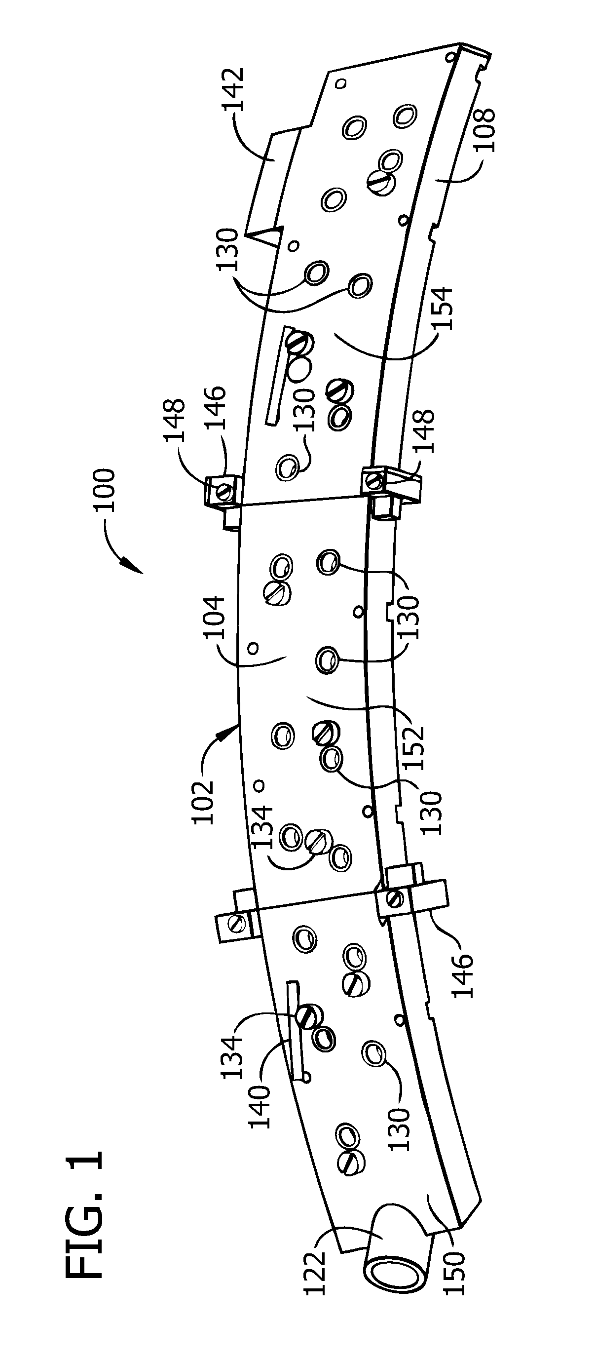 Drill template with integral vacuum attach having plugs