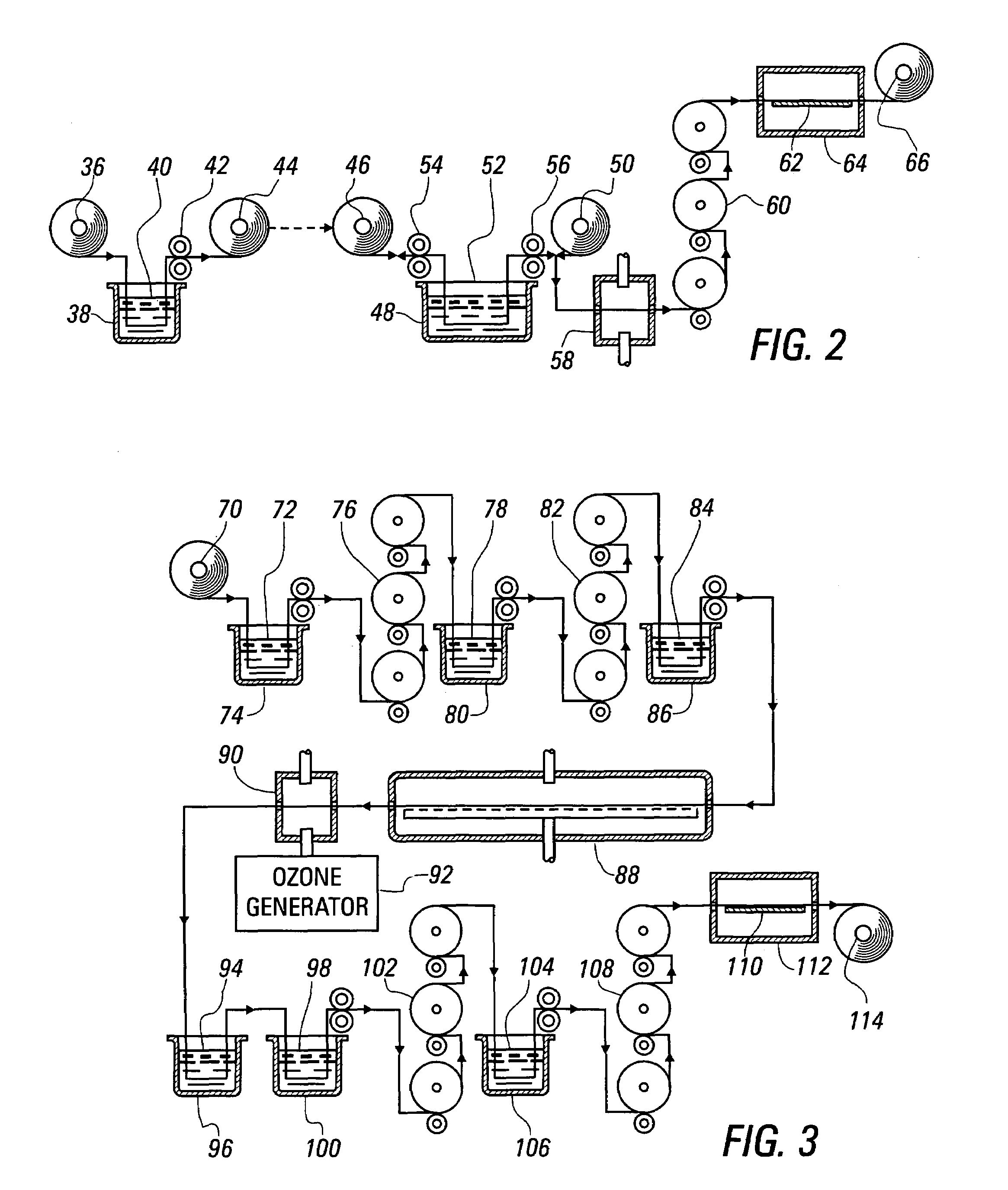 Method for dyeing fabric materials with indigo, other vat dyes, and sulfur dyes