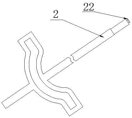 Ejecting and clamping seedling-taking device of transplanter