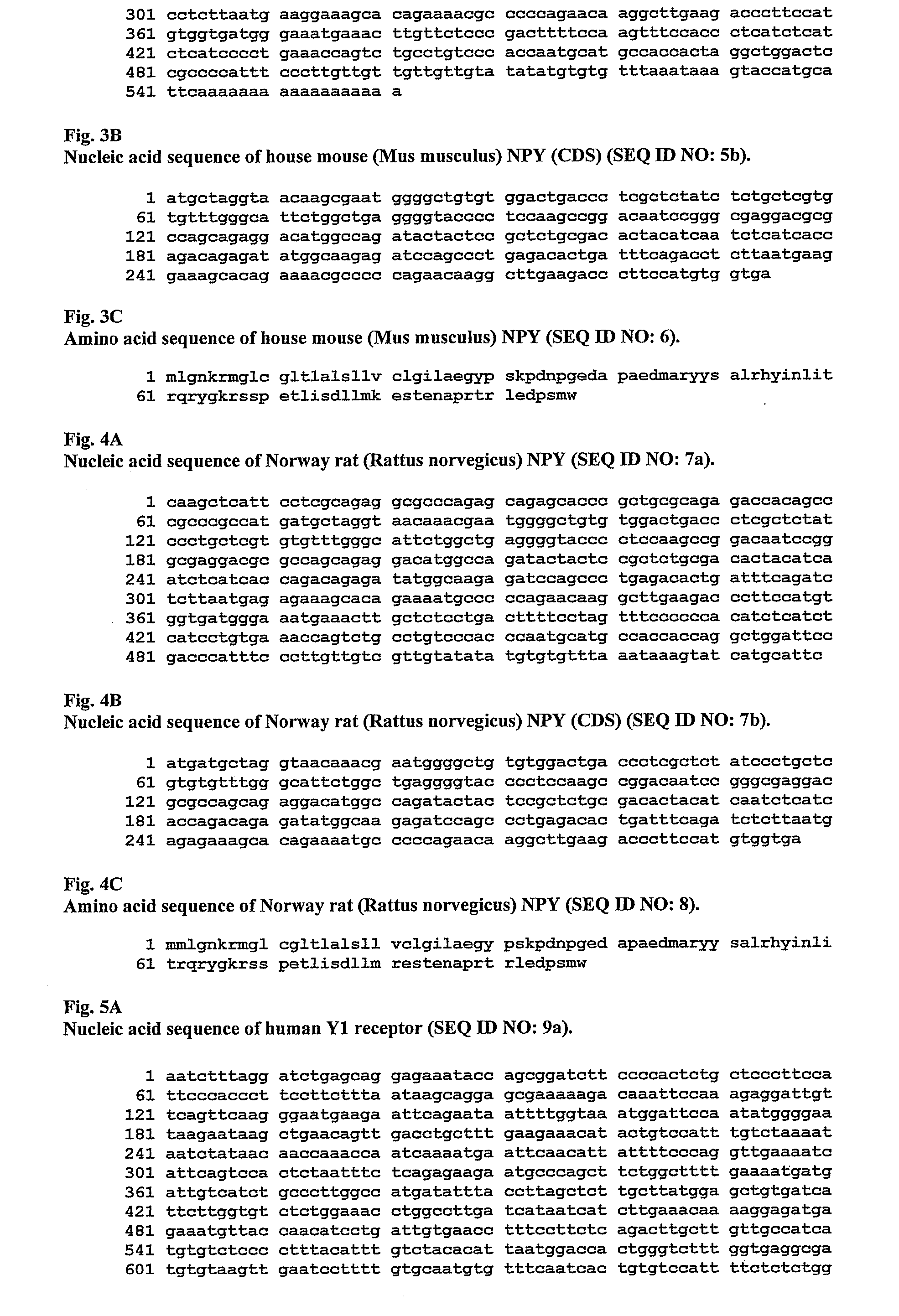 Use of nucleic acid sequences for the treatment of neuralogical and psychiatric diseases and compositions