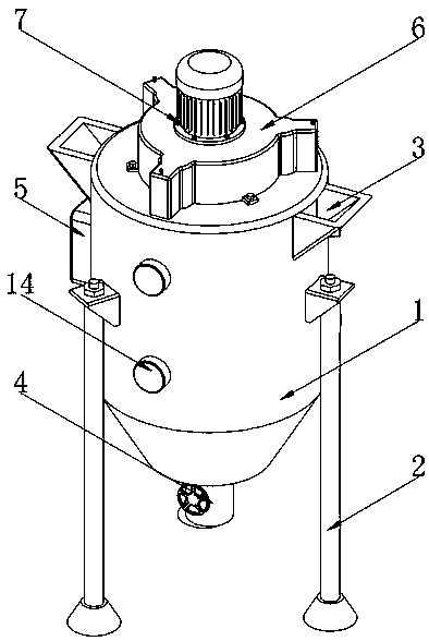 Mixing equipment for processing and producing health-care food