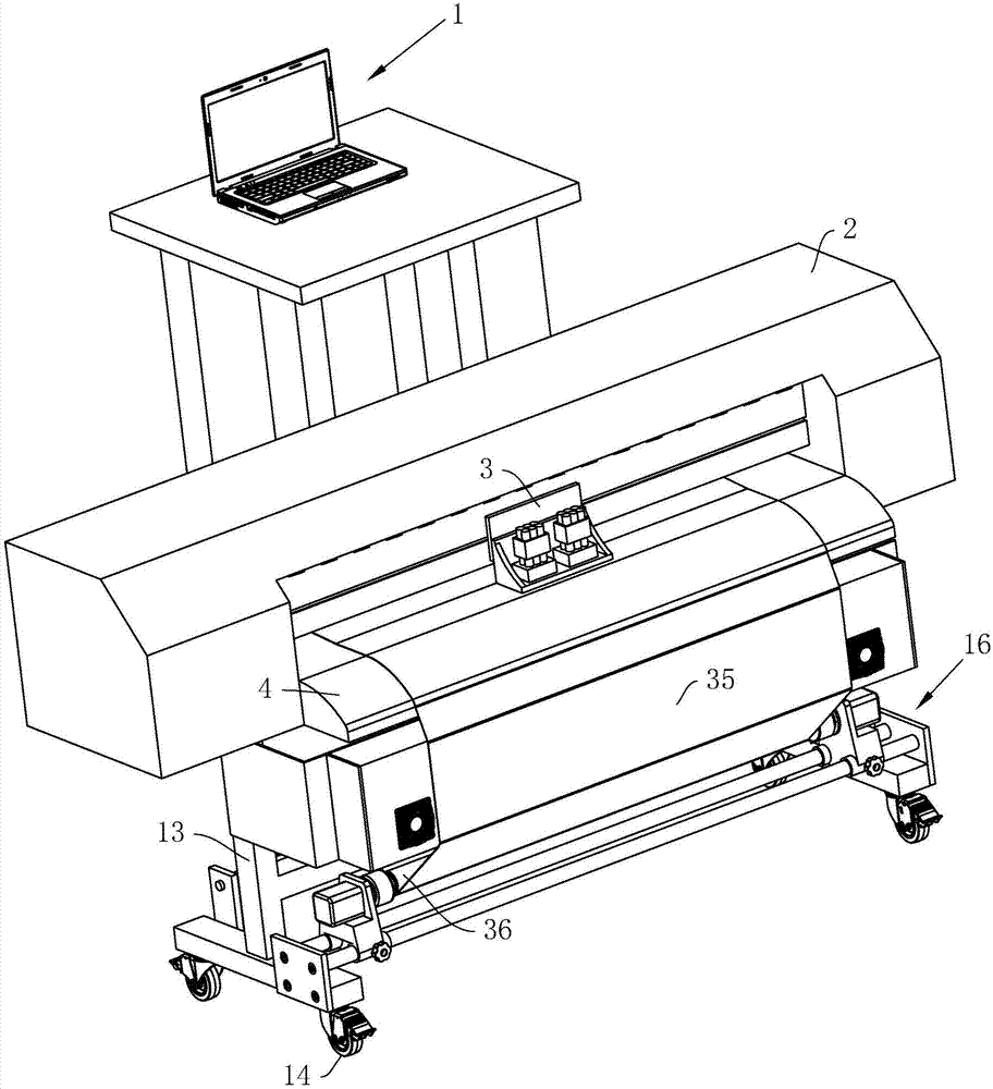 Digital printing machine