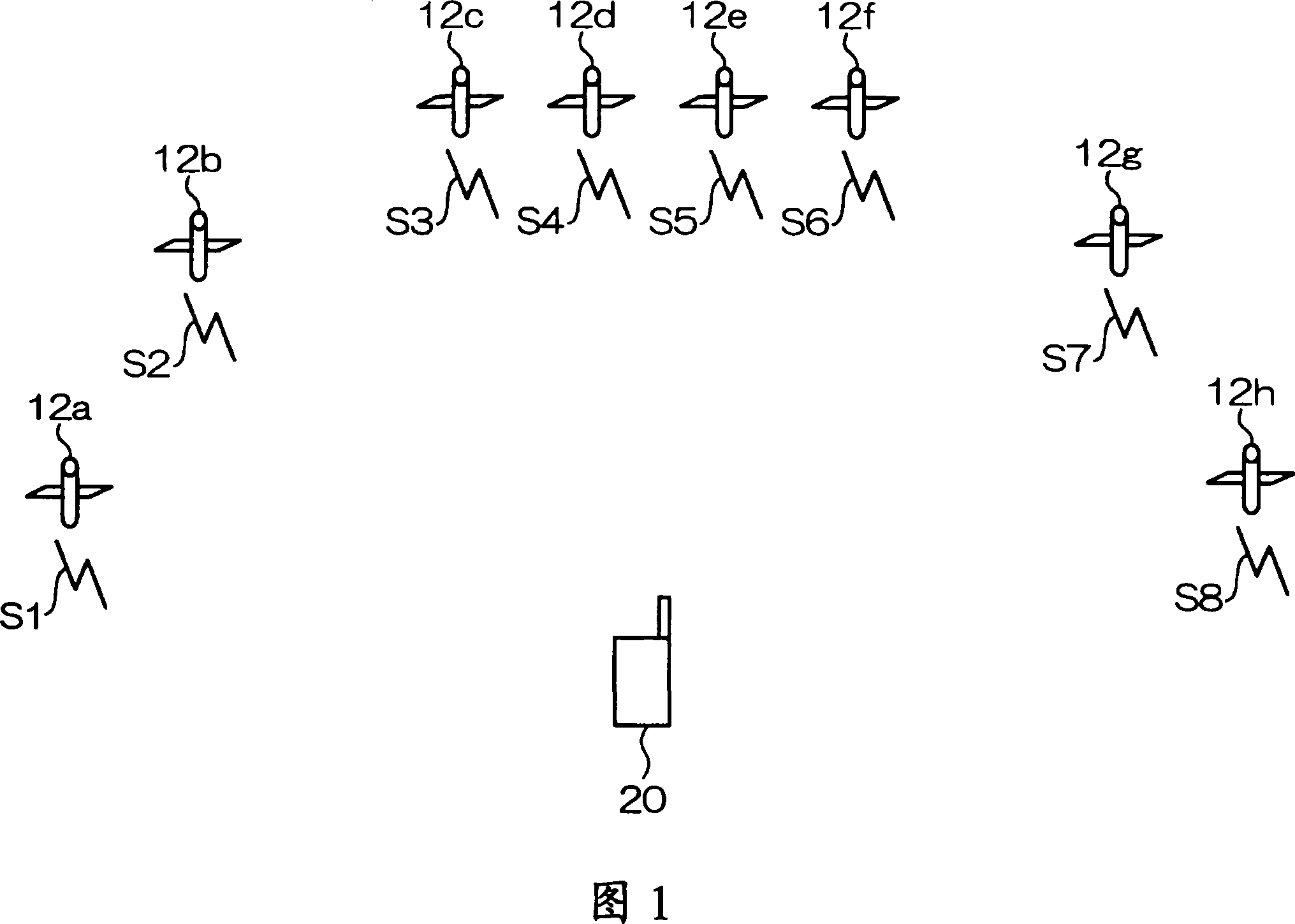 Positioning device, method of calculating search range, and recording medium