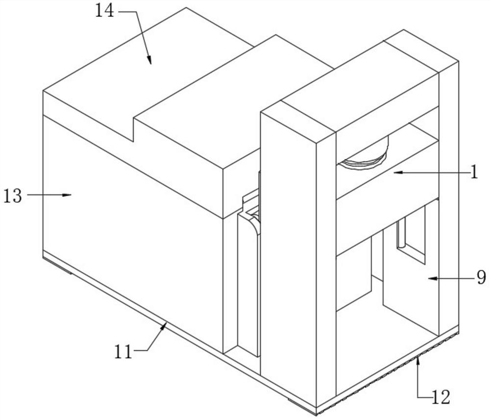 Alloy plate bending device for plate processing