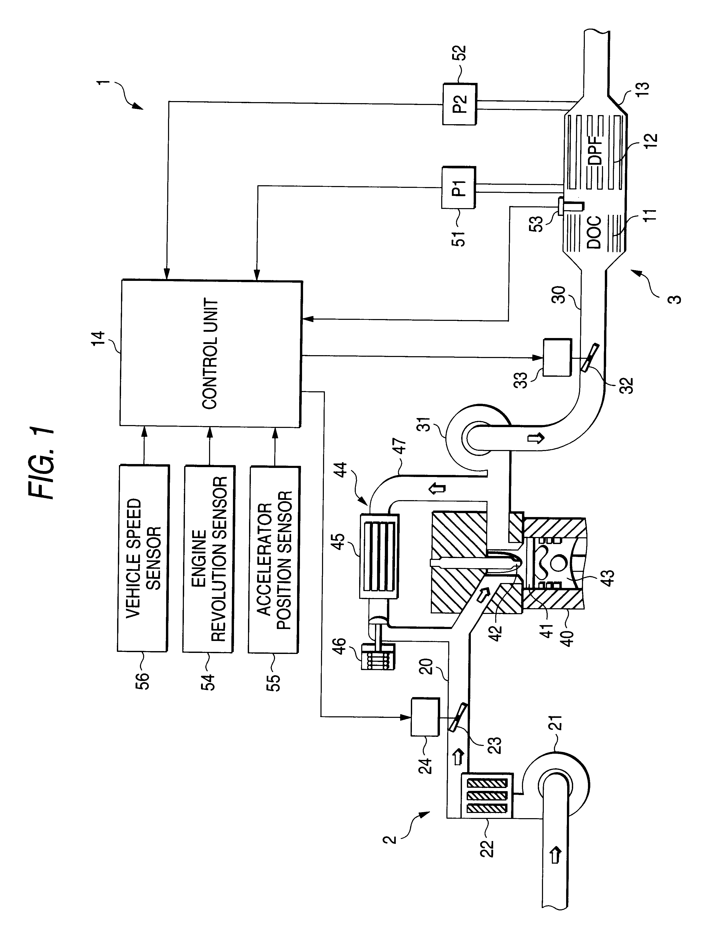 Exhaust emission control device