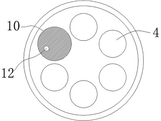 Laser direct light control device for coating machine