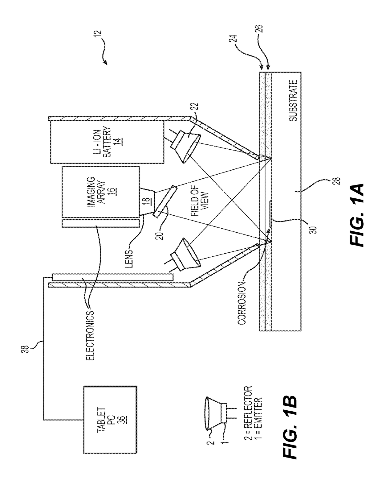 Infrared detection camera