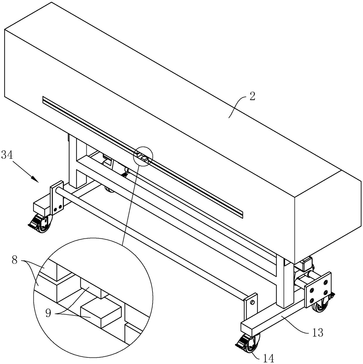 A digital printing machine