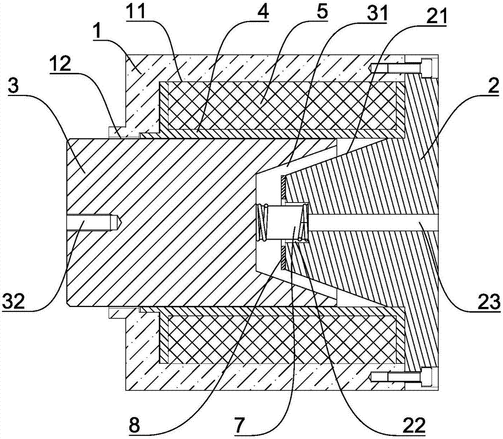 A kind of push-pull electromagnet and preparation method thereof