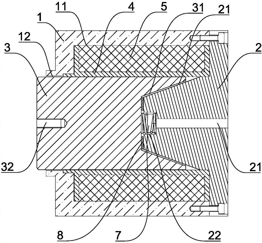 A kind of push-pull electromagnet and preparation method thereof