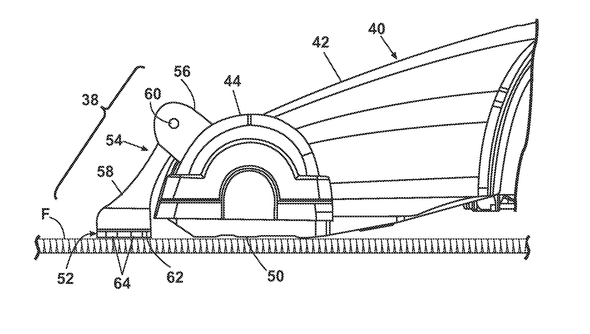 Vacuum Cleaner with Hair Collection Element