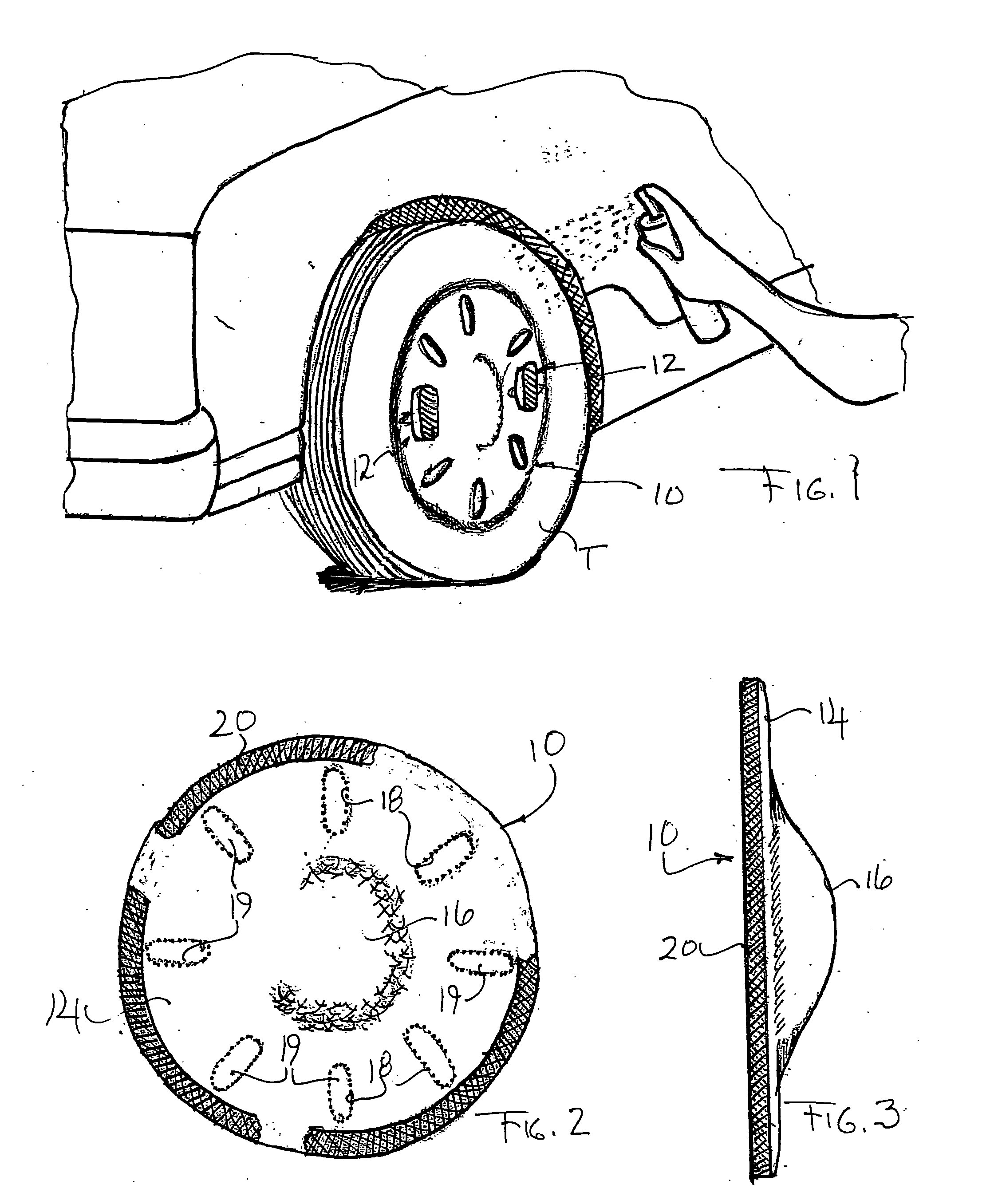 Shield assembly for dressing tires