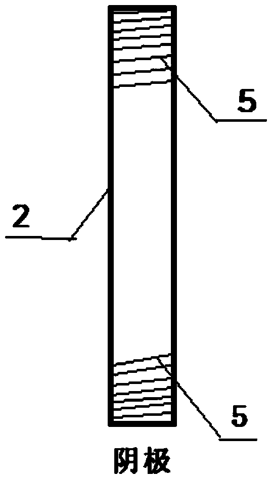 Soil microbial fuel cell taking graphite rods as electrodes and application of soil microbial fuel cell