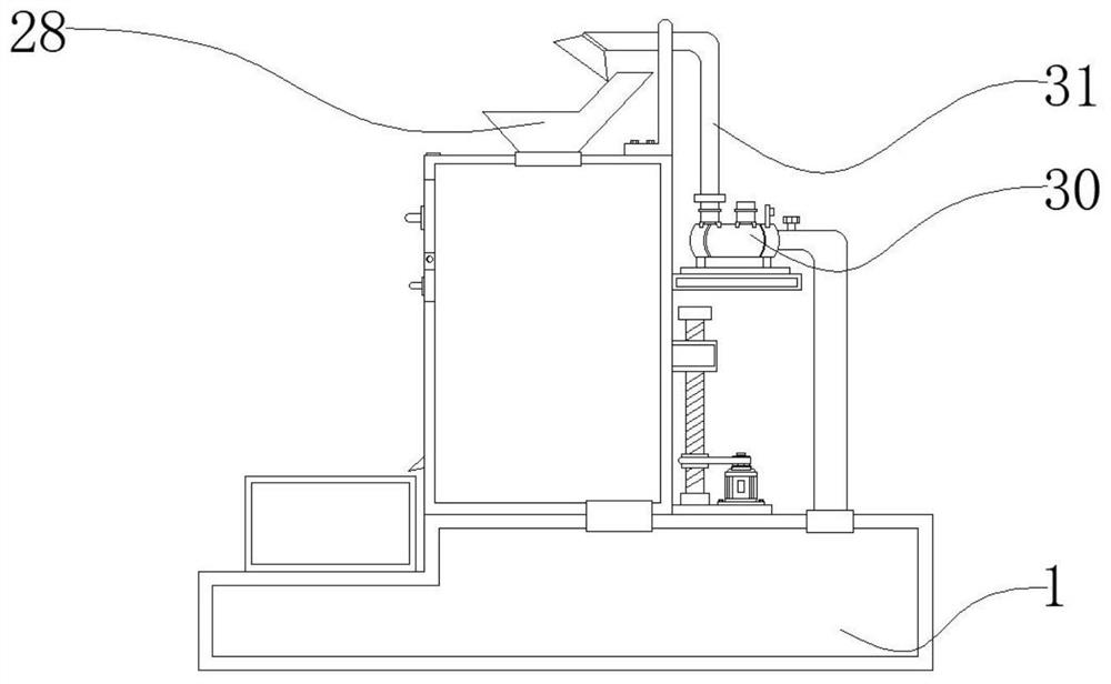 Garbage sorting treatment and incineration device before incineration of household garbage