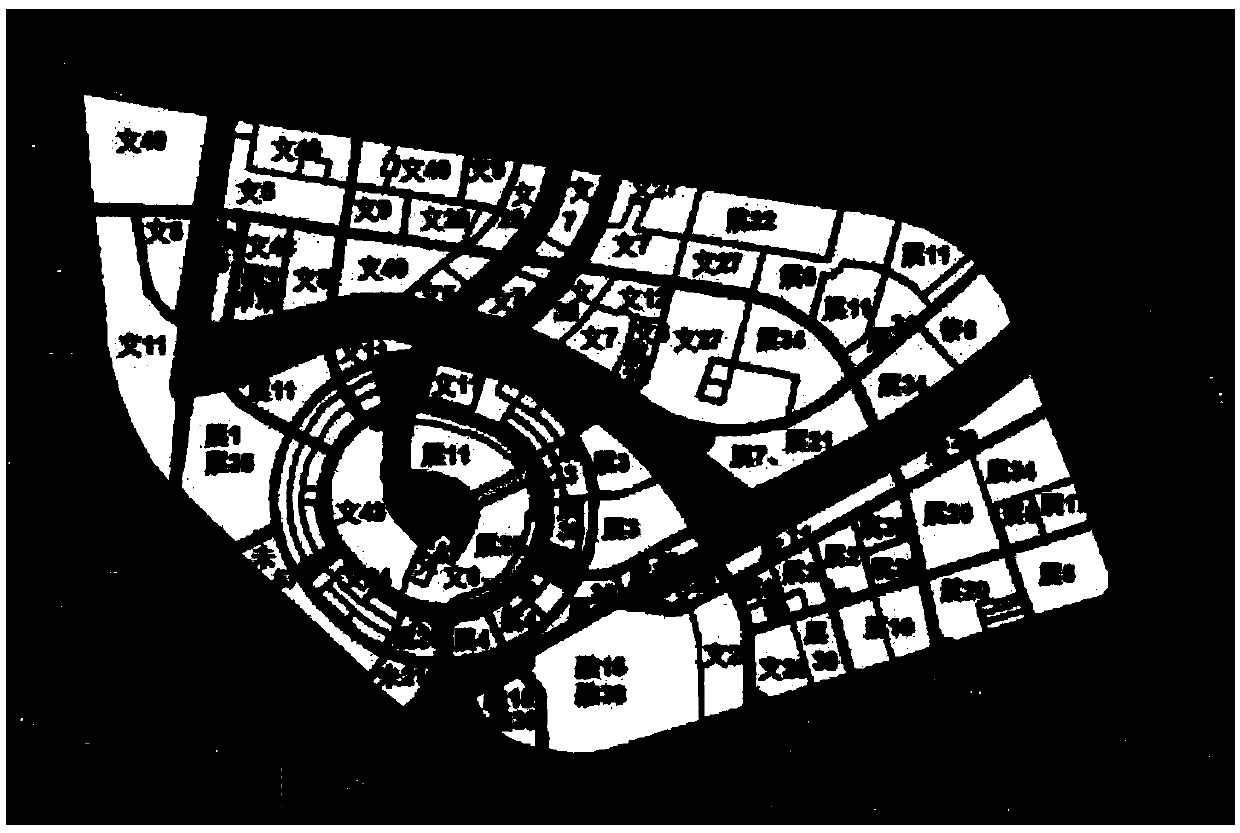 Spatial load prediction method based on a rank set pair analysis theory