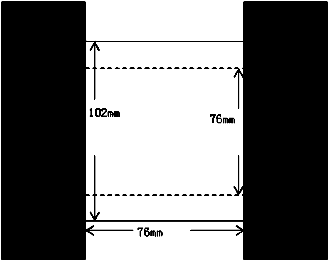 Method for improving exposure area of 4-inch mask manufactured through step-and-repeat final reaction system