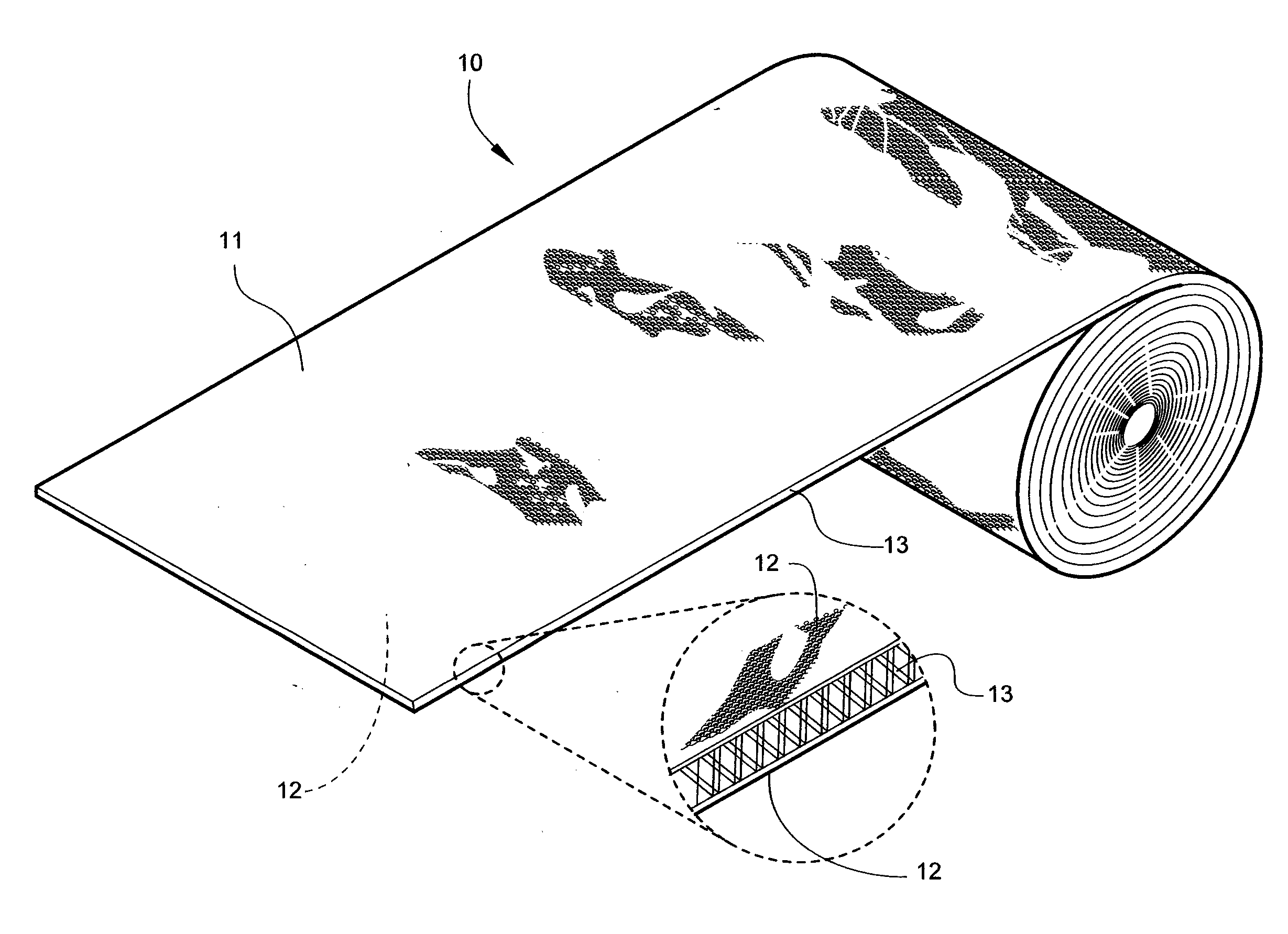 Water resistant elasticized retention bandage and undercast liner