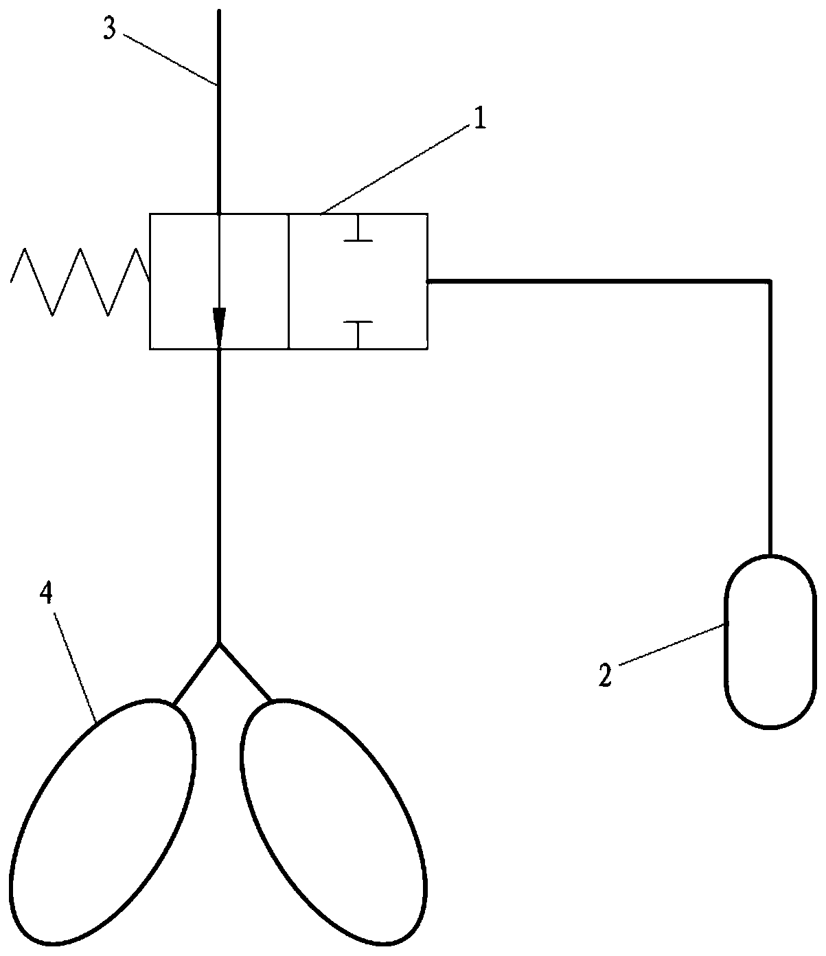 Auxiliary device and auxiliary method for artificial pneumatic control coughs