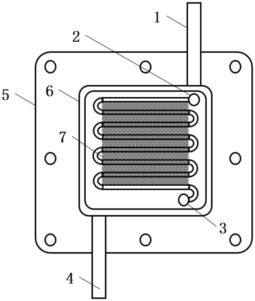 A method for detecting endotoxin concentration in biochemical tail water by using nanotube membrane pressure difference