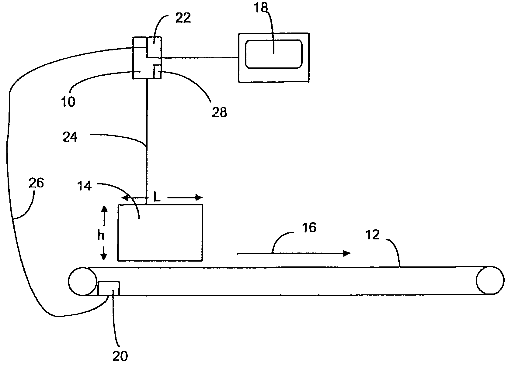 Method for operating optical sensors