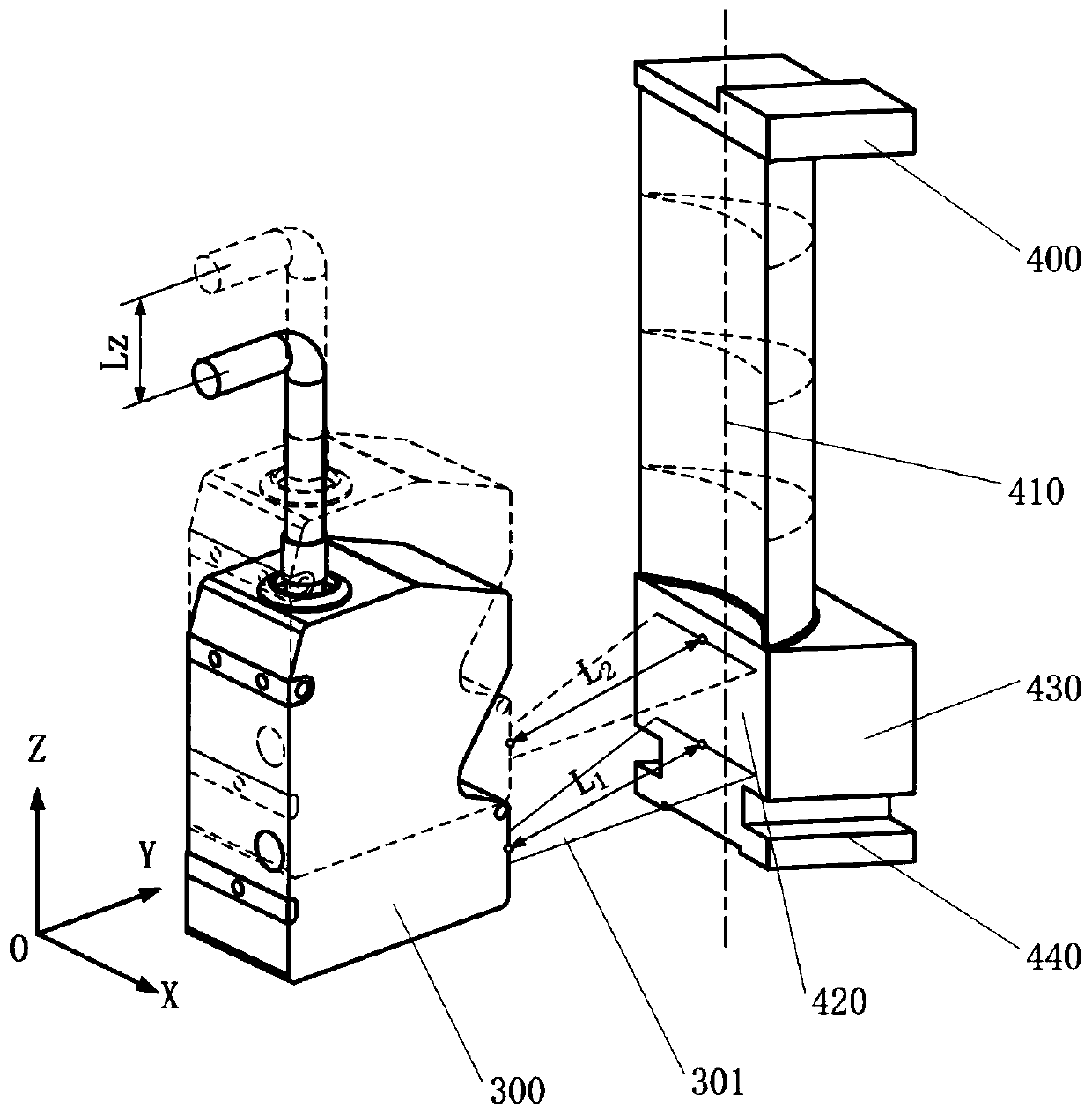 Blade detection method based on line structured light