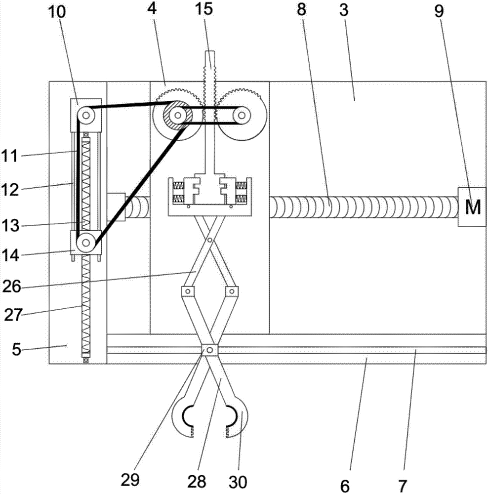 Robot grabbing device