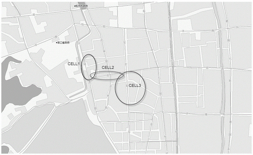 Method for positioning moving track of user based on mobile pipeline data