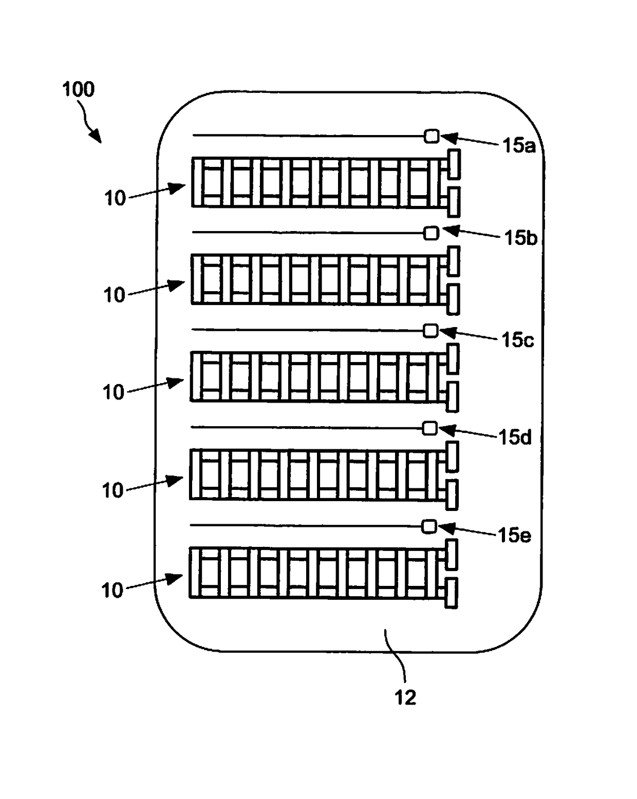 Material damage system and method for determining same