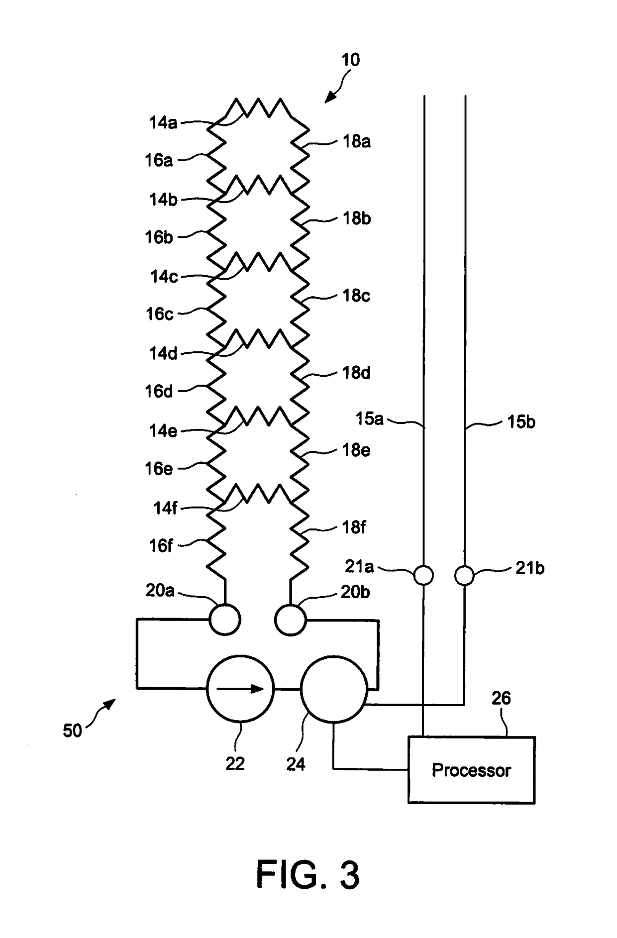 Material damage system and method for determining same