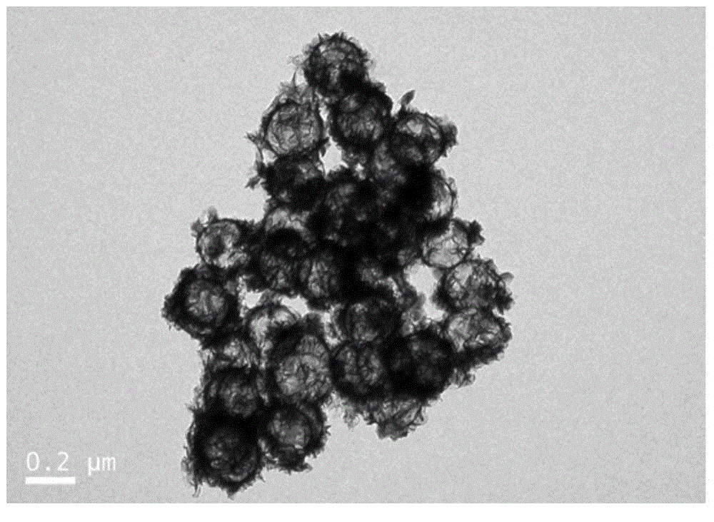 Molybdenum disulfide/carbon composite material and preparation method thereof